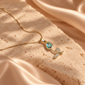 collier fleur de tulipe